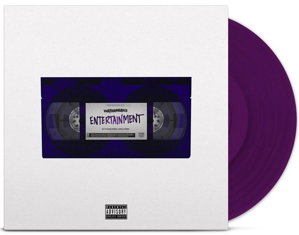 WATERPARKS Entertainment SEALED Eggplant Vinyl LP sleeping with sirens paramore - Image 1 of 1