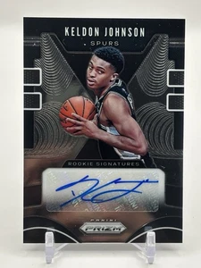 2019-20 Panini Prizm Rookie Signatures Keldon Johnson #RS-KJN Auto RC - Picture 1 of 2