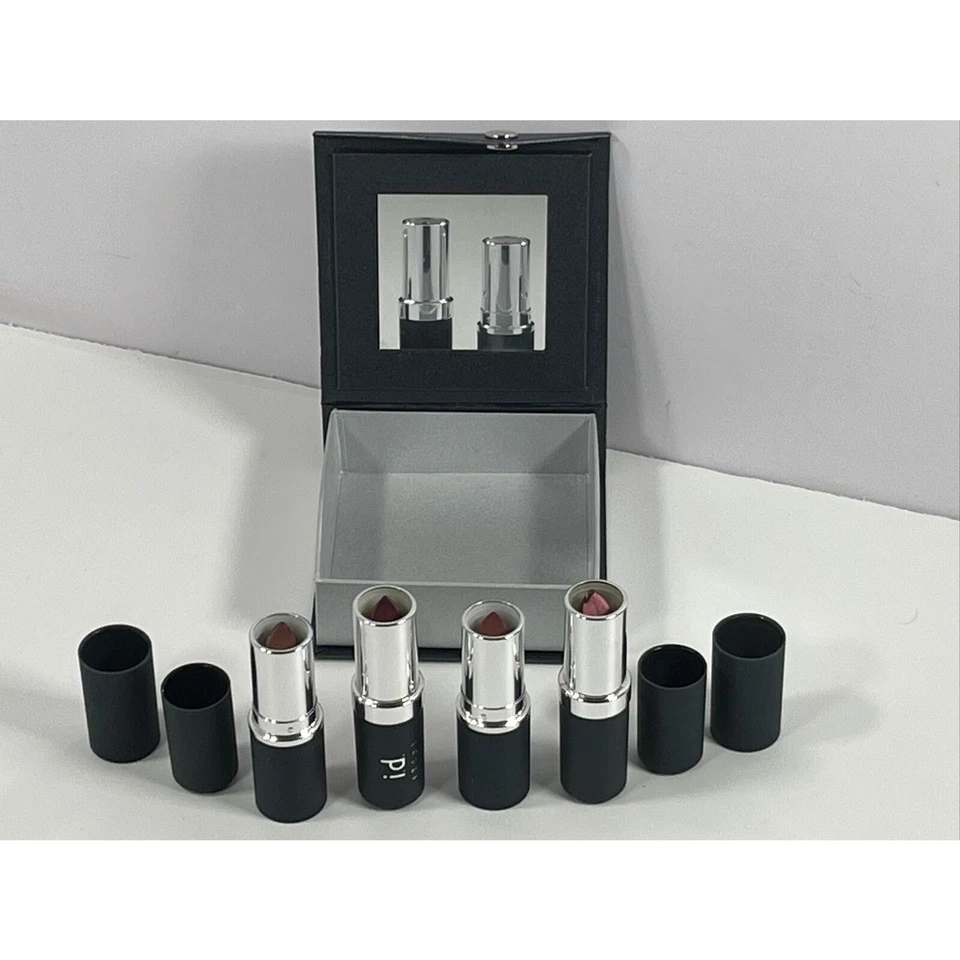 i.d. Estuche de 4 lápices labiales Bare Escentuals (labios) 0,14 oz cada uno NUEVO - Lista a continuación Foto 1 de 4