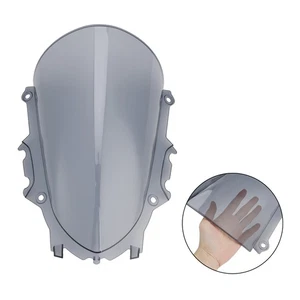 Windshield WindScreen fit for YAMAHA YZF-R3 YZF-R25 2019-2025 Gray - Picture 1 of 12