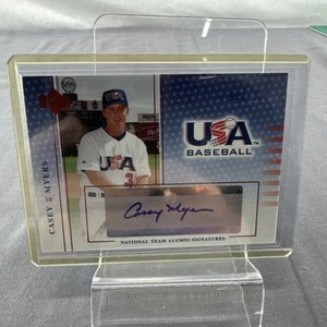 2005 USA Baseball National Team Alumni Signatures Blue Ink Casey Myers 13/120 - Picture 1 of 21