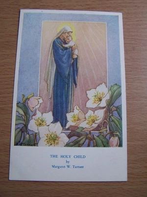 Margaret Tarrant Vintage Postcard Pkt 173 Religious The Holy Child Christ Church - Image 1 of 2