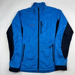 Mammut Mens XL Blue Pertex Quantum Ajungilak Insulated Outdoor Jacket - Picture 1 of 17