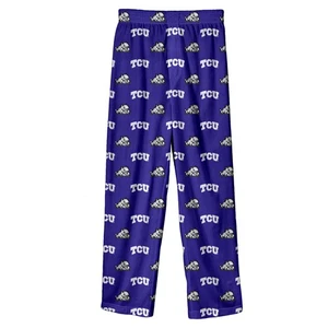 Youth Outerstuff Purple TCU Horned Frogs Team Pants - Picture 1 of 1