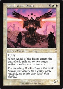 NM Retro Angel of the Ruins, MTG, The Brothers' War, Magic the Gathering, 68 - Picture 1 of 2