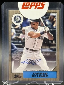 2022 Topps JARRED KELENIC 1987 Topps Baseball Auto Gold /50 SEALED - Picture 1 of 2