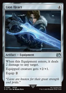Löwenherz x4 4x Final Fantasy NM MTG - Bild 1 von 1