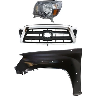 Headlight Kit For 2005-2008 Toyota Tacoma Driver Side Assembly Halogen Type 1 - Image 1 of 4