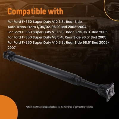 Conjunto de eje de transmisión trasero para Ford F-350 Super Duty V10 6,8 L 2002-2007 2C7Z4602BA Foto 1 de 4
