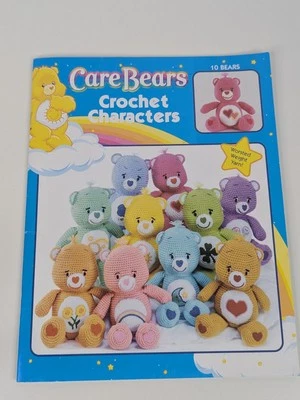 Care Bears Crochet Characters 14” Bears Instruction Booklet Excellent - Image 1 of 4