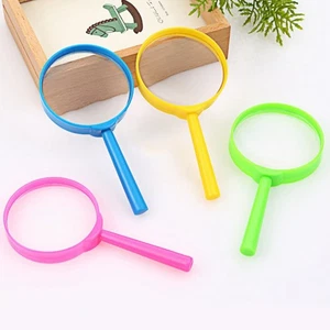 Lupa de mano ligera de juguete para niños 4 piezas lupa para niños - Imagen 1 de 11