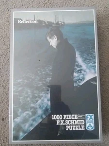 1993 JFK John F Kennedy "Reflexion" 1000 Teile Puzzle F.X. Schmid NEU VERSIEGELT - Bild 1 von 3