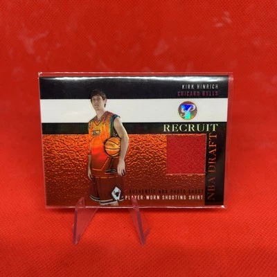 Parche de recluta prístino Topps 2003-04 Kirk Hinrich novato refractor RC/25 Bulls Foto 1 de 2