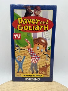 Davey And Goliath Learning All About Listening (VHS, 1994) New/Sealed - Bild 1 von 8