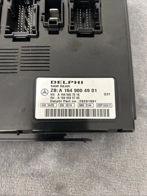 2011 Mercedes Benz ML350 W164 Rear SAM Signal Acquisition Module A1649004901 OEM - Image 1 of 4