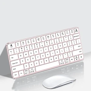Ultra Compact Slim Wireless Bluetooth Keyboard for iOS, Android, Windows and Mac - Picture 1 of 10