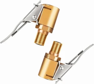2 Stück 8Mm Autoventil Adapter,Bosch Easy Pump Autoventil Hebelstecker Air Chuck - Bild 1 von 10