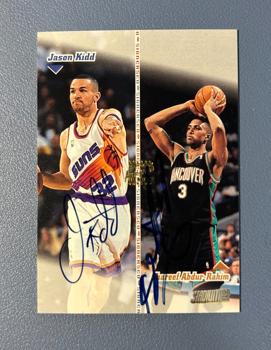 Jason Kidd Basketball Autographed Sports Trading Cards for