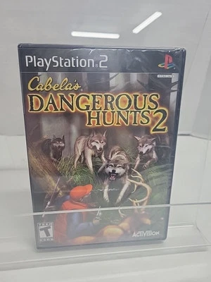Cabela's Dangerous Hunts 2 (Sony PlayStation 2, 2005) NEW SEALED - Image 1 of 4