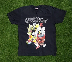 Supreme x Daniel Johnston SS20  New York Black Tee - Size: Large - Picture 1 of 5