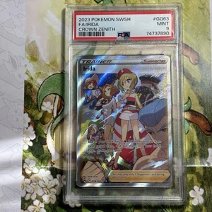 Irida #GG63 Arte Completo PSA 9 COMO NUEVO Pokemon TCG SWSH Crown Zenith - Imagen 1 de 4