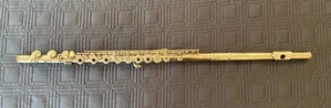 Yamaha 681 Solid Silver, Open Hole, In-line G, C Foot, Professional Flute - Picture 1 of 12