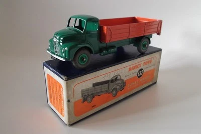 dinky toys 532 - Leyland Comet Wagon - in scatola - verde / arancione - Immagine 1 di 4