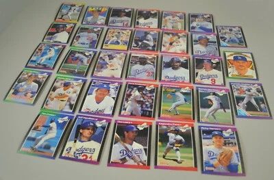 1989 Donruss MLB Los Angeles Dodgers Baseball Trading Cards - Your Choice - Image 1 of 4