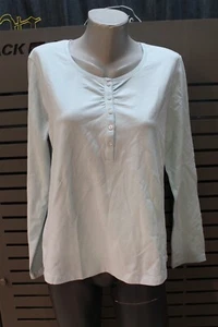 Camisa manga larga JJ by Jette Joop azul bebé vintage nueva años 90 talla 46 - Imagen 1 de 4