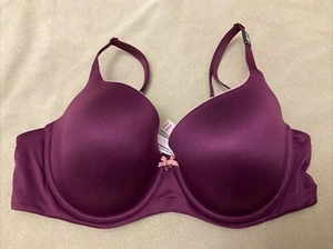 Sujetador Victoria’s Secret 38D Body de Victoria Forrado Demi Nuevo con Etiquetas Defecto de Vino - Imagen 1 de 4