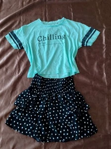 H&M/ С&A Set 2 Teil. Gr:146-152 Rock+ T-Shirt. - Bild 1 von 2