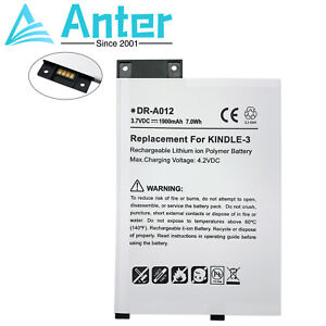New Battery 170-1032-00 For Amazon Kindle Keyboard 3rd Gen D00901 Graphite