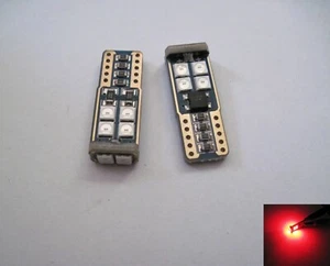 6x Samsung 12W 3030 SMD LED 194 168 921 Ultra Red color Super Bright - Picture 1 of 5