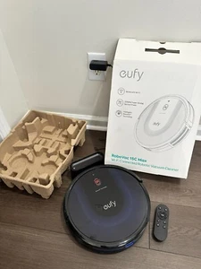 eufy by Anker RoboVac G30 Edge WiFi Robotic Vacuum Cleaner Black - NOB - Picture 1 of 5