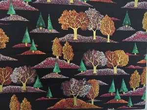 1/2 Yd Of Christine Graf Cotton Fabric - Picture 1 of 3