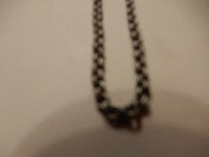 CHAIN ANTIQUE CHAIN MEDUM CIRCLE LINKS AFGHANISTAN HAND MADE 22" LONG - Picture 1 of 2