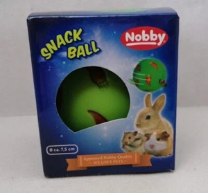 S066 - Nobby - Snackball Beschäftigung für Nager - regulierbare Öffnungen - NEU - Bild 1 von 3