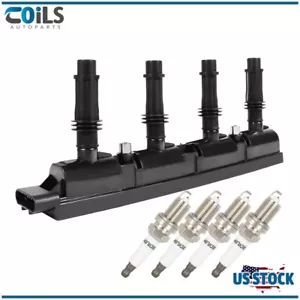 Ignition Coil & Spark Plugs Fits Buick Encore 2013 2014 2015 2016 2017 2018 2019 - Picture 1 of 18