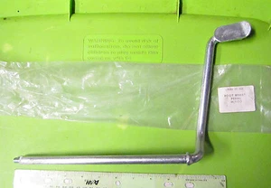 Rickman Zundapp NOS 125 MX & Six Day Right Hand Brake Pedal p/n R001 05 122 - Foto 1 di 4