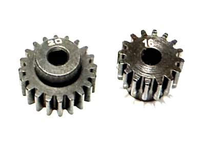 Arrma MOJAVE 6s BLX V2 - Pinion Gears (16t 20t steel Mod 1 SAFE-D5 5mm ARA7604V2 - Image 1 of 2