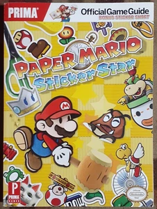 Super Mario Sticker Star Prima Official Strategy Game Guide + Stickers - Picture 1 of 3