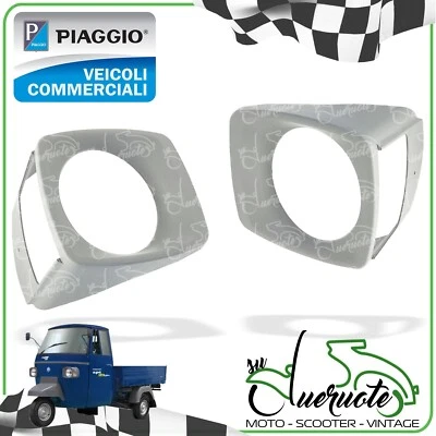 GHIERA CORNICE FARO FANALE ANTERIORE DESTRO SINISTRO APE MP 600 601 400 CLASSIC