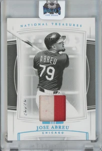2020 Panini National Treasures Platinum #119 Jose Abreu White Sox MVP 1/1 - Picture 1 of 2