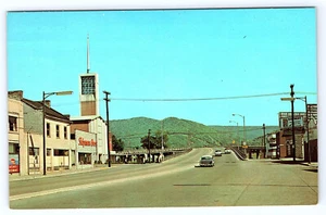 Williamsport Pennsylvania pa Market Street & Bridge old postcard A907 - Picture 1 of 2