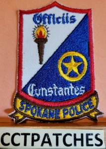 SPOKANE, WASHINGTON POLICE SHOULDER PATCH WA - Picture 1 of 2