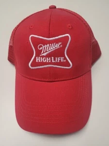 Miller High Life rote verstellbare Baseballkappe - Bild 1 von 3