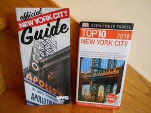 New York City Travel Guides Set of 2 2019 colorful good info *postage included!* - Picture 1 of 8