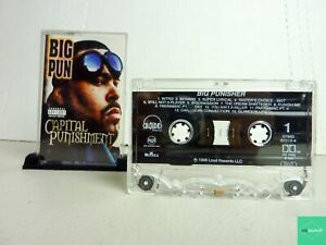 Big Pun "Capital Punishment" Cassette Tape 1998 Debut Hip Hop Rap - With Stand