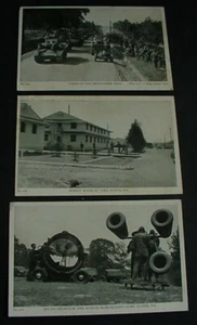 Lote de postales militares de la Segunda Guerra Mundial de Fort Eustis VA 1940 DETECTOR DE SONIDO TANQUES REFLECTORES - Imagen 1 de 16