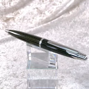 Vintage Dunhill Ballpoint Pen Rare Large AD2000 Carbon Fibre - Picture 1 of 20